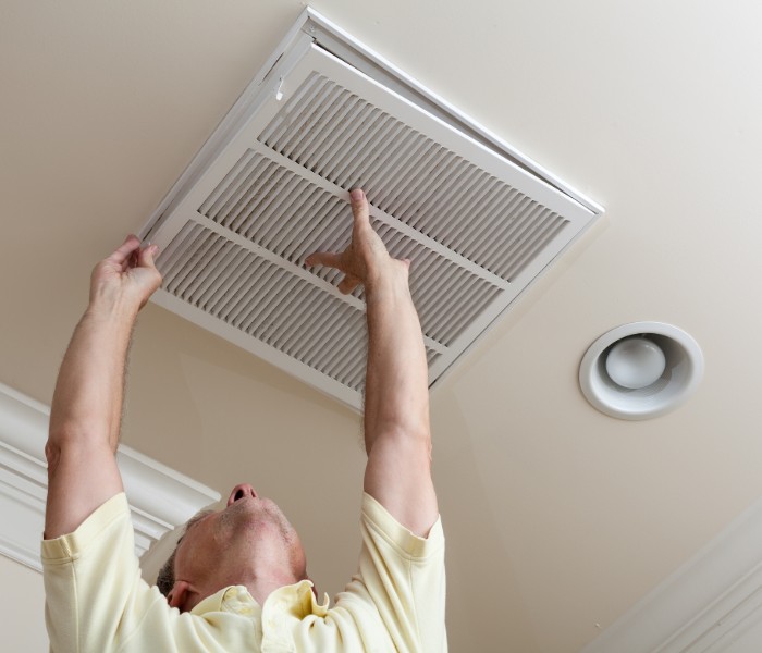 air filter installation The Woodlands