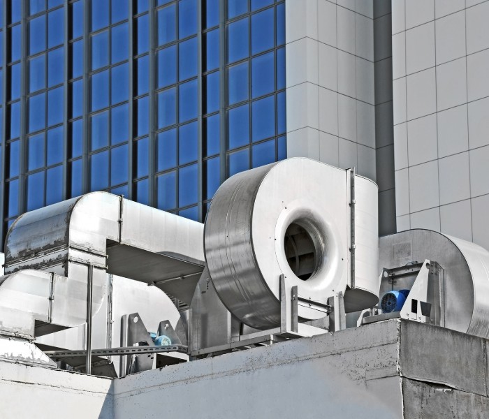 commercial air conditioning service in The Woodlands