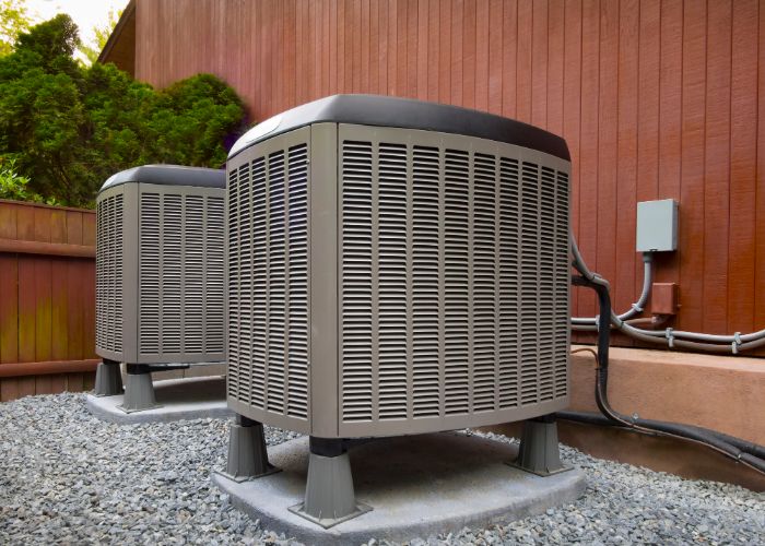 air conditioning equipment at houston property